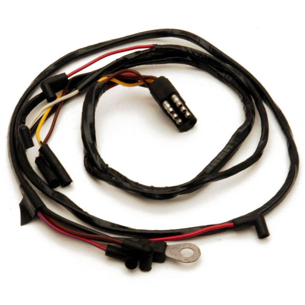 1965 Mustang Firewall To Engine Gauge Feed, 6 cyl, w/Gauges, 2 Spd Heater Motor