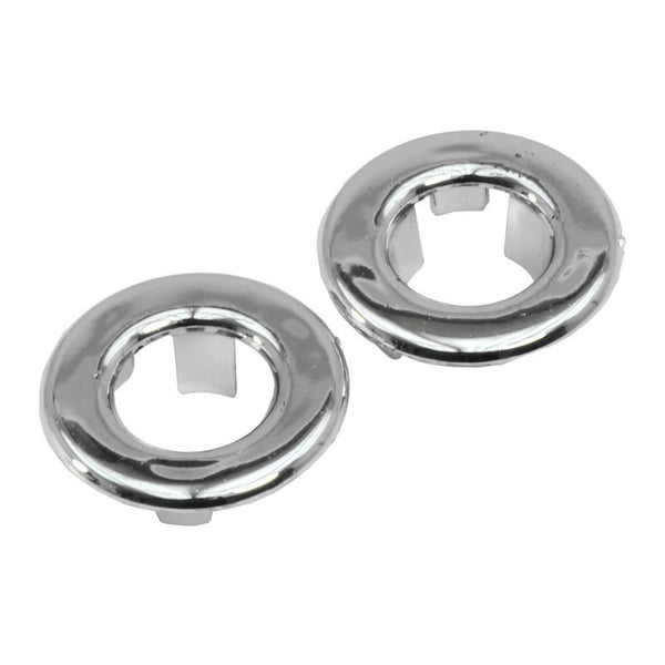 1965-1968 Mustang Door Lock Knob Grommets, Chrome