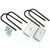 1967-1973 Mustang Rear Lowering Kit, 1 inches