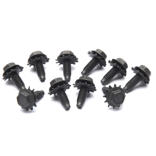 1965-1966 Mustang Hood Hinge Mounting Bolt Set, 10 pcs