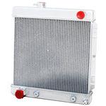1965-1966 Mustang Radiator, Aluminum, 8 cyl, 2 Super Row, LH, lower hose