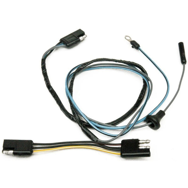 1966 Mustang Fog Light Wiring, Under Dash Feed