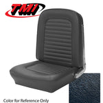 Black 1965 Mustang Two Front Buckets Upholstery, Std