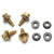 1967-1968 Mustang Cowl Brace Bolt Set, Gold, 8 pcs