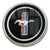 1967-1968 Mustang Deluxe Dash Trim Round Pony Emblem, w/Base Plate