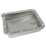 1965-1973 Mustang Transmission Pan, C4, Chrome, with Drain Plug