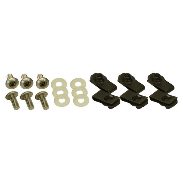 1971-1972 Mustang Bumper Bolt Kit, Front, 18 pcs