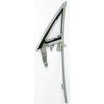 1965-1966 Mustang Vent Window Frame, Complete, w/Clear Glass, RH
