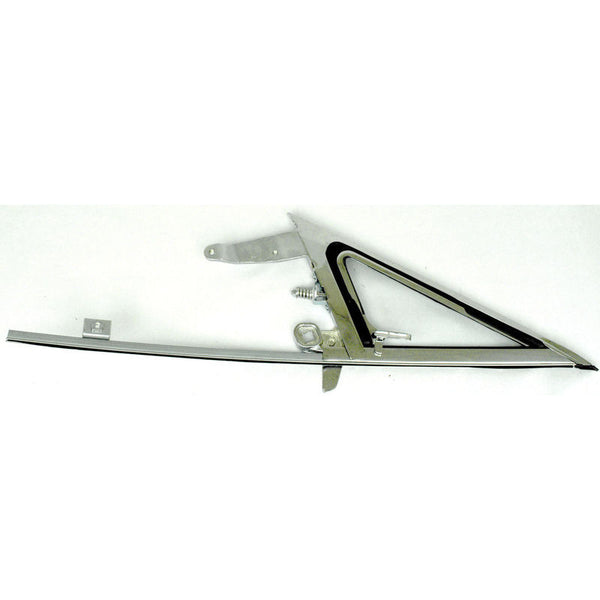 1965-1966 Mustang Vent Window Frame, Complete, w/Clear Glass, RH