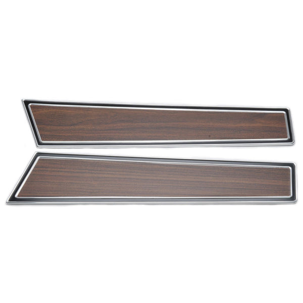 1971-1973 Mustang Deluxe Door Panel Inserts, Complete