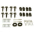 1969 Mustang Fastback Interior Quarter Trim Panel Hardware Kit, 40 pcs