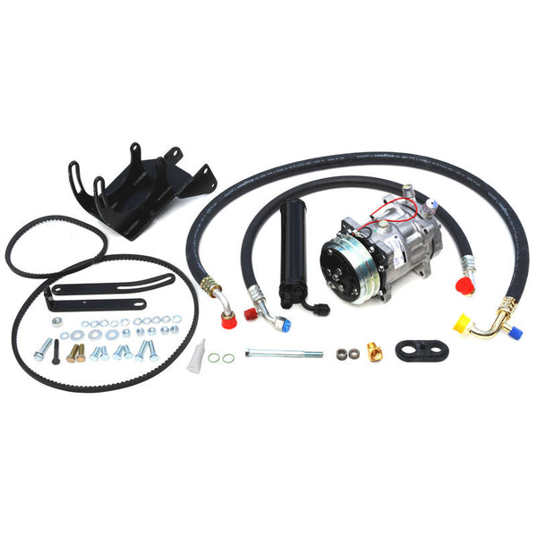 1966 Mustang Sanden Compressor Conversion Kit, 6 cyl R134A