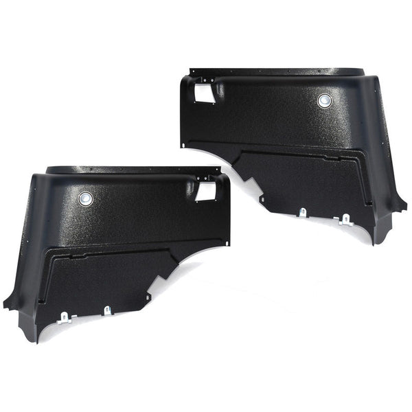 1967-1968 Mustang Fastback Interior Quarter Trim Panels, RH & LH, w/lamp assembly & housing
