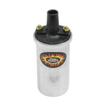 1965-1973 Mustang Pertronix Flame Thrower II Coil, Chrome, 45,000 volts