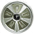 1966 Mustang Wheel Cover, 14 inches Standard, Black Center, Ford NOS
