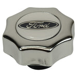 1979-1995 Mustang Ford Racing Oil Filler Cap, Chrome, Screw-In Type