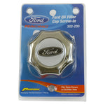 1979-1995 Mustang Ford Racing Oil Filler Cap, Chrome, Screw-In Type