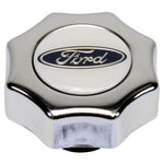 1979-1995 Mustang Ford Racing Oil Filler Cap, Chrome, Screw-In Type
