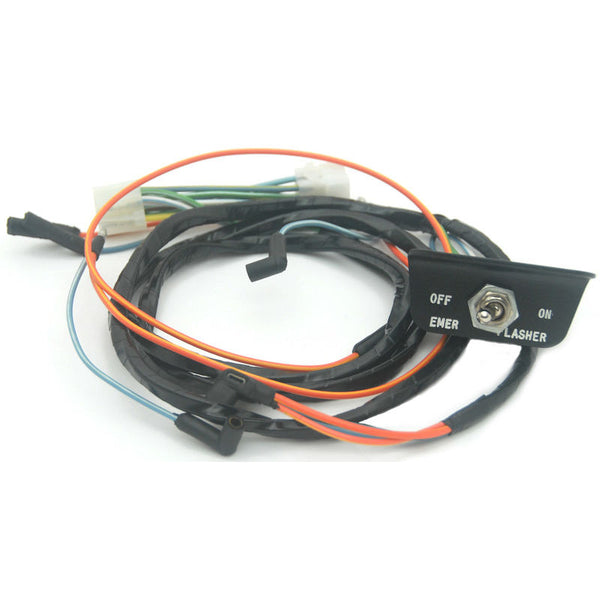 1965-1966 Mustang Emergency Flasher Switch, Complete, w/Wiring