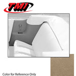 Parchment 1965-1968 Mustang Coupe Interior Quarter Trim Upholstery