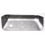 1966 Mustang Dual Exhaust Floor Pan Reinforcement Plate, w/Punched Hole, RH