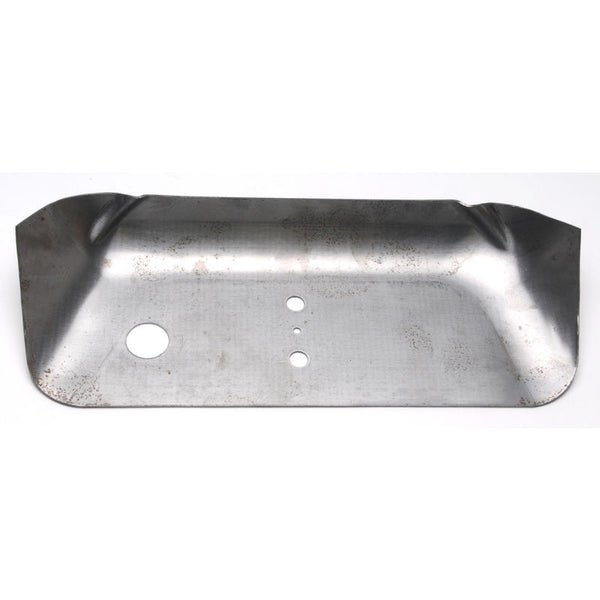 1966 Mustang Dual Exhaust Floor Pan Reinforcement Plate, w/Punched Hole, RH