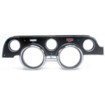 1967 Mustang Instrument Cluster Housing, Black Camera Case Finish