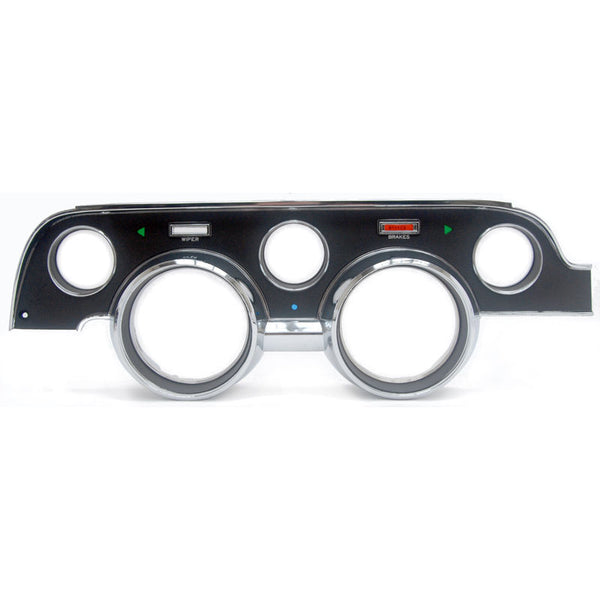 1967 Mustang Instrument Cluster Housing, Black Camera Case Finish