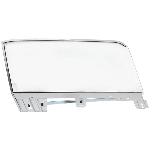 1967-1968 Mustang Door Glass Kit, w/Glass, Conv, Clear, RH