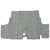 1967-1968 Mustang Trunk Mat, Plaid, FB