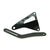 1965-1973 Mustang Alternator Bracket Kit, 289, 302, Black, 2 pcs