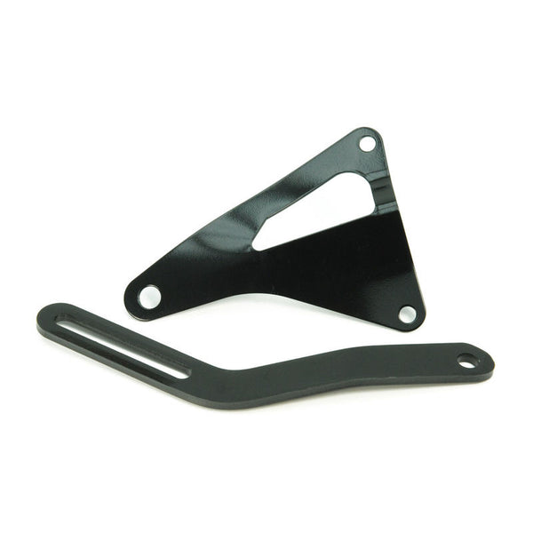 1965-1973 Mustang Alternator Bracket Kit, 289, 302, Black, 2 pcs