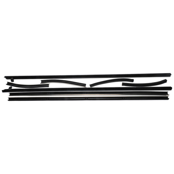 1969-1970 Mustang Windowfelt Kit, Door & Quarter, Cpe, 8 pcs, USA