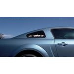 White Mustang Herd Ponies Decal Set, 2.5 inchesX15.6 inches