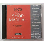 1970 Mustang Shop Manuals (CDROM)
