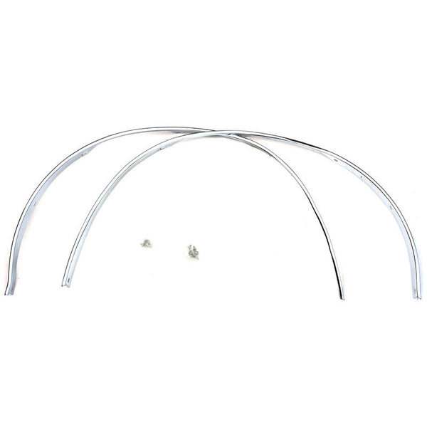 1967-1968 Mustang Wheel Opening Moldings, Front, RH & LH