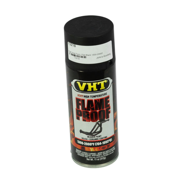 High Heat Paint, Flat Black, 1300-2000F
