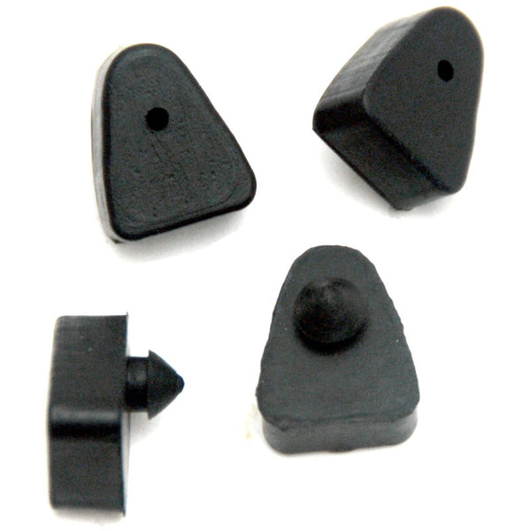 1964-1966 Mustang Bumper Guard Rubber Cushion Pad Set, 4 pcs
