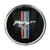 1967-1968 Mustang Deluxe Dash Trim Round Pony Emblem