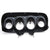 1969 Mustang Instrument Cluster Housing, Black