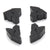 1965-1968 Mustang Door Bumper Kit, 4 pcs