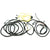 1965-1966 Mustang Tail Light Wire Loom, FB, Concours