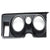 1971-1973 Mustang Instrument Cluster Housing, Black