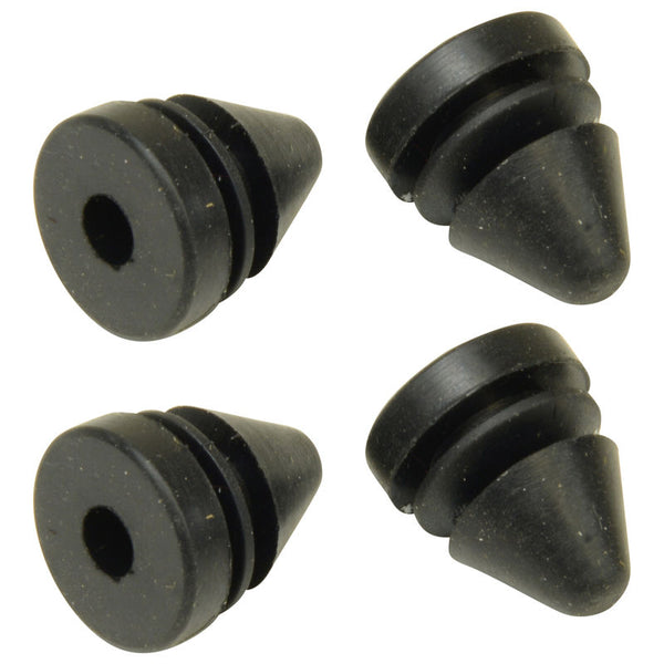 1965-1973 & 1983-1993 Mustang Convertible Top Motor Rubber Bumpers, 4 pcs