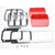 1964-1966 Mustang Tail Light Kit, Standard, incl. Bezels, Lenses, Pads, Screws, 14 pcs
