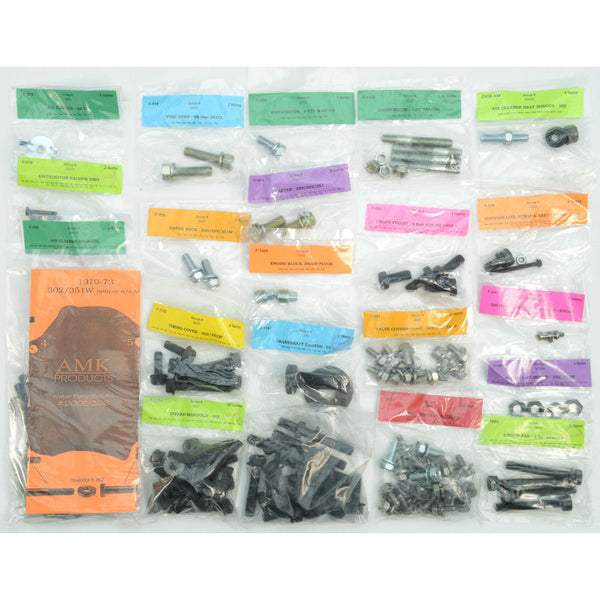 1970 Mustang Master Engine External Fastener Kit, 302