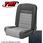 Black 1965 Mustang Two Front Buckets Upholstery, Pony