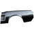 1968 Mustang Quarter Panel Assembly, Conv, LH, w/Depression