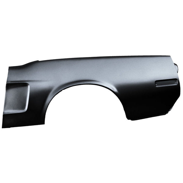 1968 Mustang Quarter Panel Assembly, Conv, LH, w/Depression