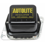 1965-1966 Mustang Voltage Regulator, w/Air, Blk, w/Yellow; 1967 Mustang Voltage Regulator, All, Blk, w/Yellow